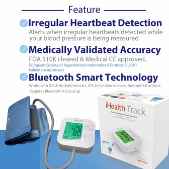 RoboHome iHealth draadloze bloeddrukmeter