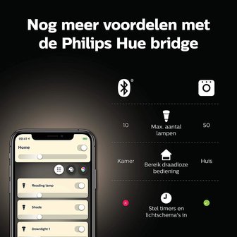 RoboHome - Philips Hue GU10 Duopack - wit