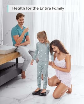 www.robohome.nl - Eufy slimme weegschaal C1 zwart