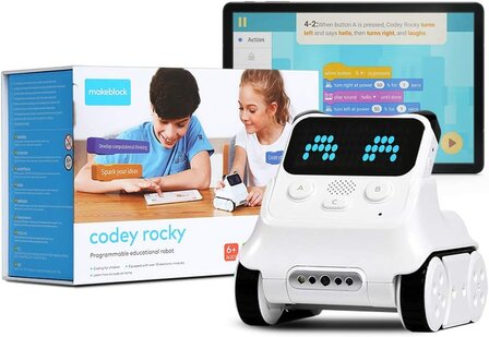 www.robohome.nl - Makeblock Codey Rocky