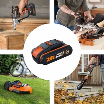 Worx accu laadstation WA3880