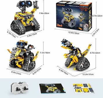 www.robohome.nl - HOGOKIDS op afstand bestuurbare 3-in-1 robot