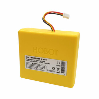www.robohome.nl - HOBOT Legee 669 / 688 batterij