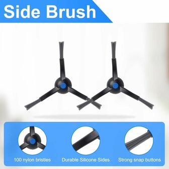www.robohome.nl - Accessoire kit voor Ecovacs Deebot X5 Omni / X5 Pro