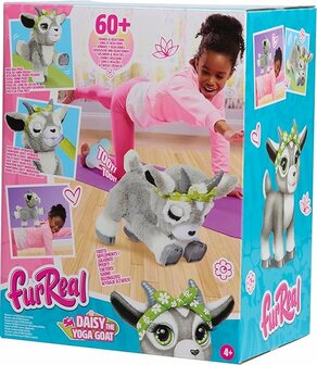 FurReal Daisy the Yoga Goat &ndash; Interactief knuffeldier vol yoga-pret