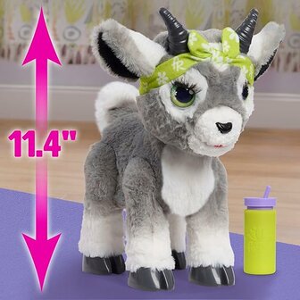FurReal Daisy the Yoga Goat &ndash; Interactief knuffeldier vol yoga-pret