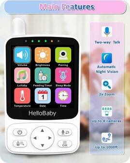 HelloBaby babyfoon | RoboHome