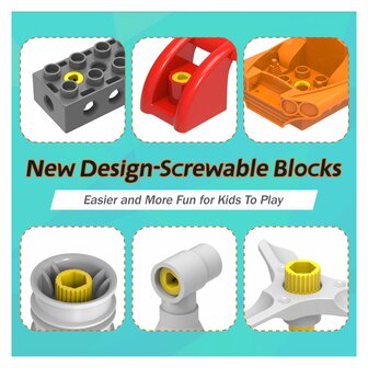 Makerzoid Big Building Blocks Mechanical Engineering Team | MKZ-OBK-MET | RoboHome
