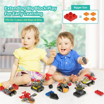 Makerzoid Big Building Blocks Mechanical Engineering Team | MKZ-OBK-MET | RoboHome