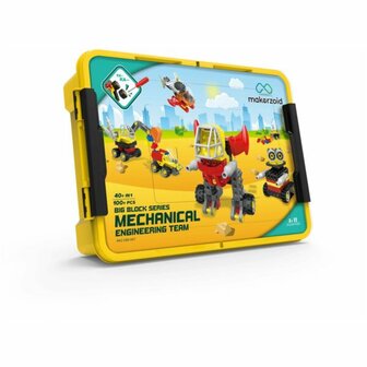 Makerzoid Big Building Blocks Mechanical Engineering Team | MKZ-OBK-MET | RoboHome