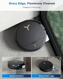 ECOVACS DEEBOT X9 PRO Omni bovenaanzicht &ndash; premium robotstofzuiger