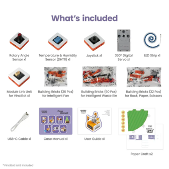 MatataStudio VinciBot Inventor Kit uitbreiding