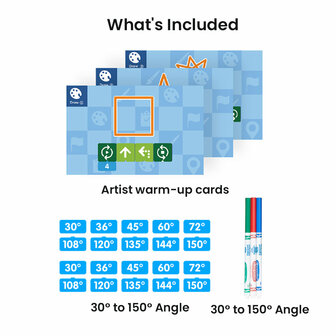 MatataStudio Artist Expansion Set &ndash; Coding and Geometry for Kids | www.robohome.nl