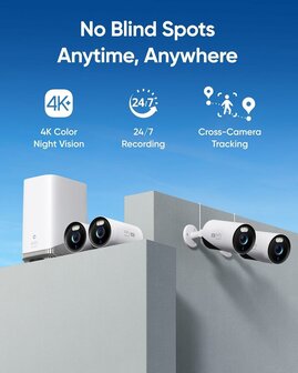 eufyCam E330 - 4x camera's + 1x HomeBase3 | www.robohome.nl