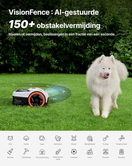 Segway Navimow i205 AWD robotmaaier voor 500 m&sup2; zonder draad
