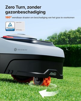 Segway Navimow i205 AWD robotmaaier voor 500 m&sup2; zonder draad