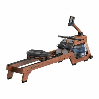 MERACH MR-R14R1 water roeitrainer hout (bruin) met Bluetooth | www.robohome.nl
