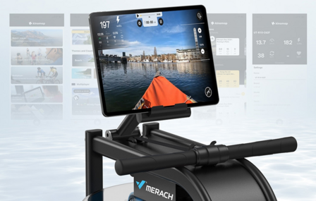 MERACH MR-R10B2 Water Roeitrainer Zwart met App-koppeling | www.robohome.nl