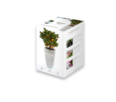 Parrot Pot - Zelf watergevende bloempot - Zwart