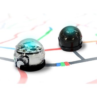 Ozobot 2.0 Bit Dual Pack (Crystal White &amp; Titanium Black)