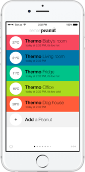 Robohome - Sen.se ThermoPeanut