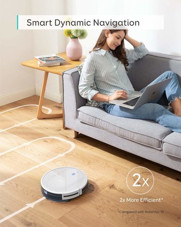 RoboHome - Eufy RoboVac G10 Hybride wit