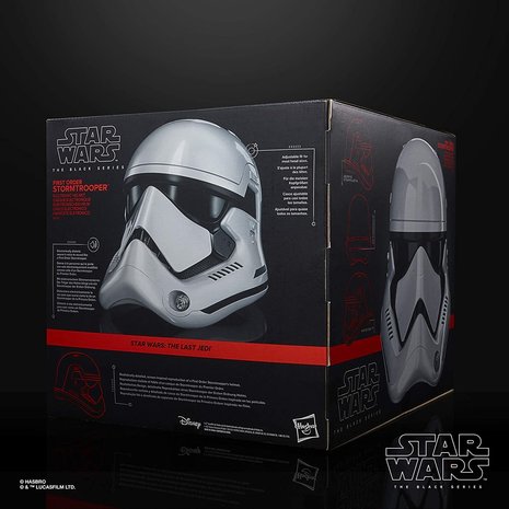 RoboHome - RoboHome - Star Wars First Order Stormtrooper Black Series helm