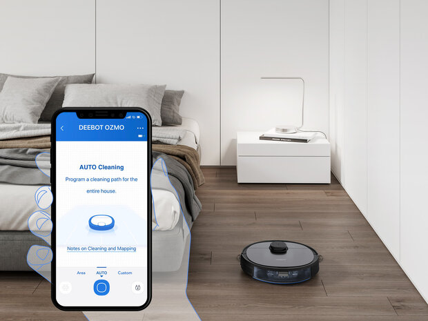 RoboHome - Ecovacs Deebot Ozmo 950 Care robotstofzuiger