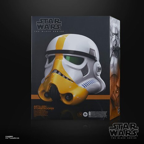 www.robohome.nl - Hasbro Star Wars Artillerie Stormtrooper - Black Series helm