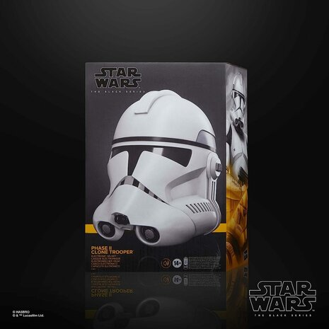 www.robohome.nl - Hasbro Star Wars Phase II Clone Trooper - Black Series helm