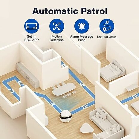 www.robohome.nl - Enabot EBO SE - slimme huisdiercamera