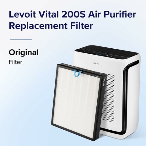www.robohome.nl - Levoit Vital 200S Smart True HEPA filter