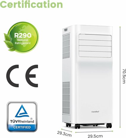 www.robohome.nl - Comfee Breezy Cool Pro 2.0 Air Conditioner
