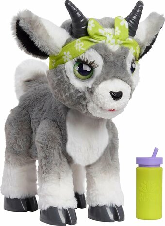 FurReal Daisy the Yoga Goat – Interactief knuffeldier vol yoga-pret