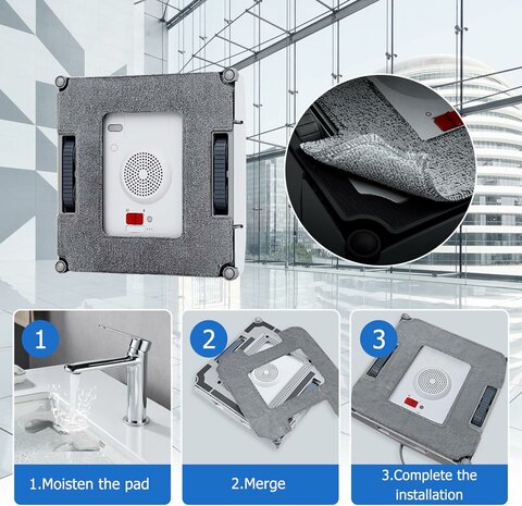Schoonmaakdoeken voor Ecovacs Winbot W1 / W2 | RoboHome