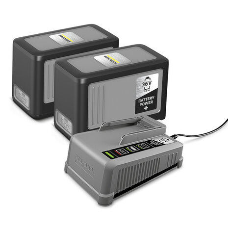 Kärcher Starter Kit Power+ 36/75 batterijen | RoboHome