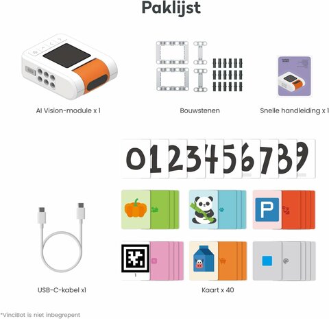 AI Vision Kit voor MatataStudio VinciBot | 0201500115 | RoboHome