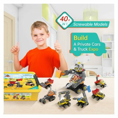 Makerzoid Big Building Blocks Mechanical Engineering Team | MKZ-OBK-MET | RoboHome