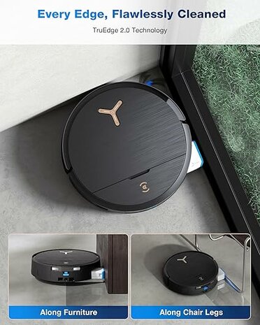 ECOVACS DEEBOT X9 PRO Omni bovenaanzicht – premium robotstofzuiger