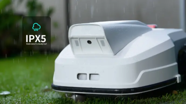 FJD FV2000 robotmaaier | tot 2.000 m2 maaien zonder grensdraad | verkrijgbaar bij www.robohome.nl