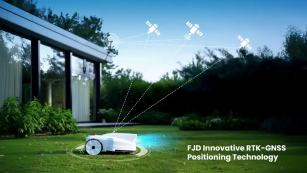 FJD FV2000 robotmaaier | tot 2.000 m2 maaien zonder grensdraad | verkrijgbaar bij www.robohome.nl