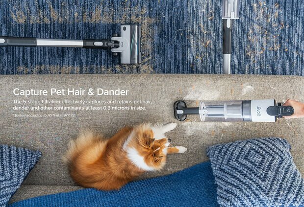 Levoit LVAC-200 MAX steelstofzuiger | www.robohome.nl