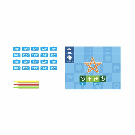 MatataStudio Artist Expansion Set &ndash; Coding and Geometry for Kids | www.robohome.nl