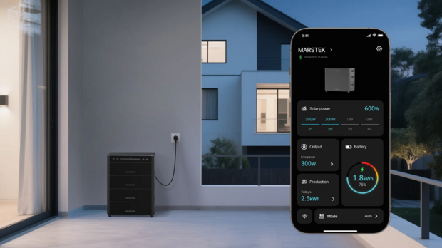 Marstek Venus A 1,2 kW Omvormer + 2,12 kWh Thuisbatterij | www.robohome.nl
