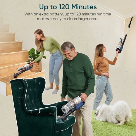 Levoit LVAC-300 vervangende batterij | www.robohome.nl