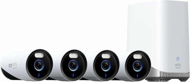 eufyCam E330 - 4x camera's + 1x HomeBase3 | www.robohome.nl