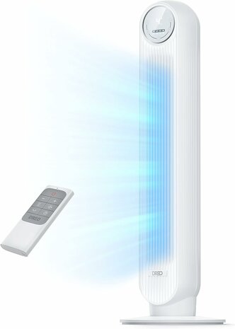 Dreo Nomad One Torenventilator - Wit | www.robohome.nl