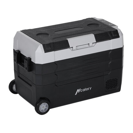 Hcalory D55M+ draagbare autokoelbox 55L met Bluetooth en dual zone | www.robohome.nl