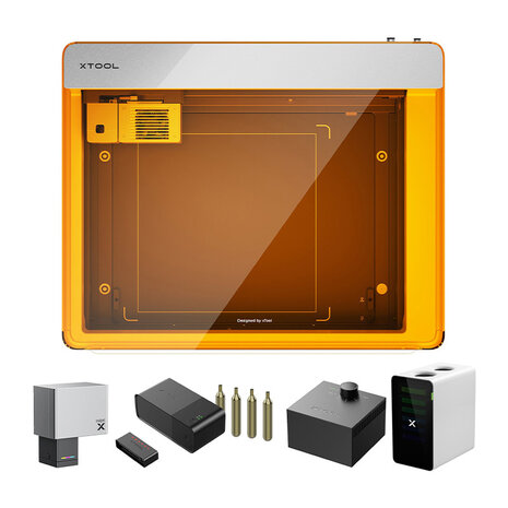 xTool M1 Ultra 20W 4-in-1 Lasergraveerder &ndash; Deluxe Kit | www.robohome.nl