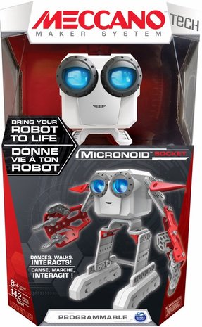 Meccano Micronoid Rood